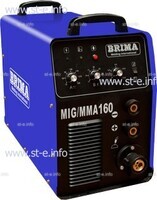 Сварочный полуавтомат инверторный одноблочный Brima MIG/MMA-160 - st-e.info - Ленинск-Кузнецкий