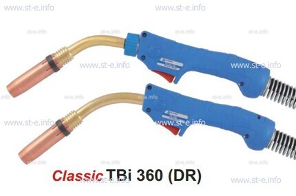 Горелка для полуавтоматической сварки TBi 360-blue-ESG, длина 4 метра - st-e.info - Ленинск-Кузнецкий