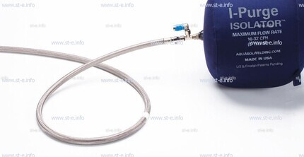 Односторонняя заглушка с трубкой и клапаном ISO 48" (1219 mm)  - st-e.info - Ленинск-Кузнецкий