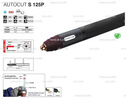 Плазмотрон для механизированной резки AUTOCUT S 125 P, 10 M - st-e.info - Ленинск-Кузнецкий
