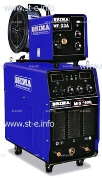 Сварочный инверторный полуавтомат Brima MIG-500 - st-e.info - Ленинск-Кузнецкий